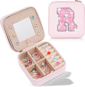 Personalized Anniversary Wife's Birthday Gifts,Mothers Day Gifts for Women Wife,Wife Gifts from Husband,Cool Birthday Gifts for Wife,Jewelry Case Cute Jewelry Box for Women | Pink,R