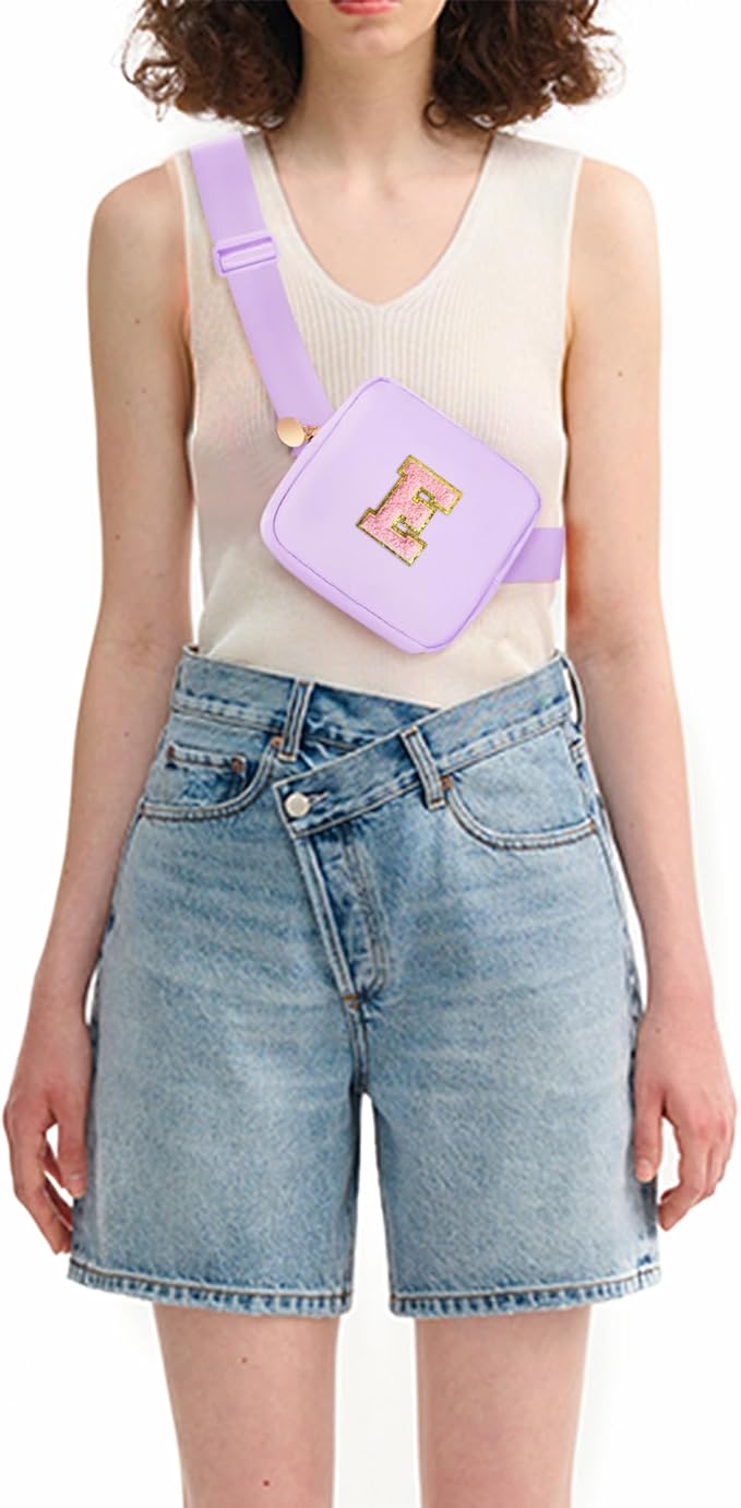 Party Favors for Kids 4-8, Mini Fanny Packs Cute Crossbody Bags for Girls - Lavender
