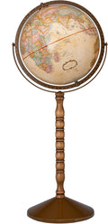 Replogle Treasury 12" Floor and Desktop Geographic Convertible Globe (Antique)