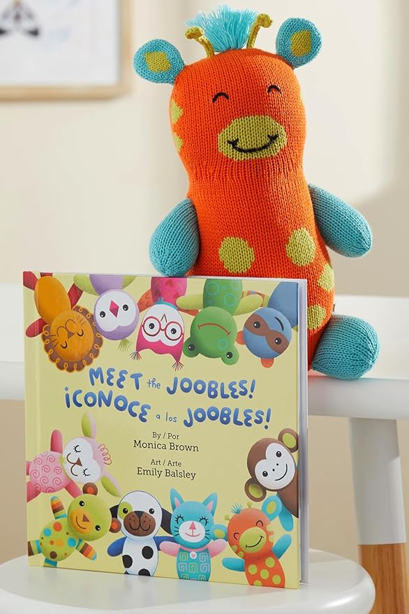 Fair Trade Organic Stuffed Animal - Jiffy The Giraffe