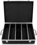 QWORK Coin Storage Box, 100 Graded Coin Slab Case, Trading Card Storage Box for PCGS, NGC & More, Coin Holder Display Case, Coin Collection Supplies, Black