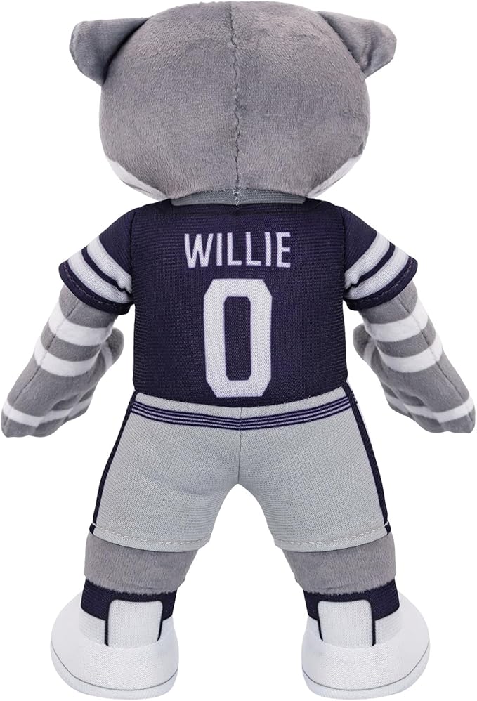 Bleacher Creatures Kansas State Willie The Wildcat 10" Mascot Plush Figure - A Mascot for Play or Display