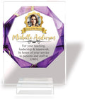 Custom Engraved Acrylic Employee Recognition Award – Personalized Appreciation Trophy for Corporate Excellence – Desk Display Plaque with Free Customization (Style #2)