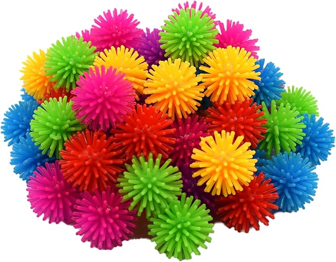 99pcs Fine Motor Skills Counting Sorting Sensory Bin Filler Included 60 Hedge Ball 4 Tweezer 2 Scissor Clip 20Pcs shamrock coins 12 Sorting Cup 1 Storage Bag for Preschool Early Education (Multicolor)