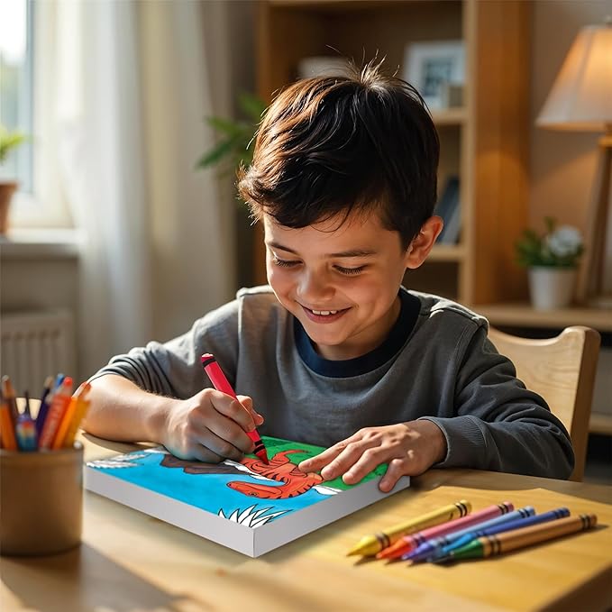 ArtPops Coloring Boxes – Pop-Up Pre-Printed Coloring Box Set – DIY Wall Art Kit for Teens & Adults – Eco-Friendly, Easy to Hang, No Frame Needed – 5-Pack, Cozy Days
