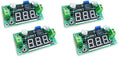 HiLetgo 2pcs LM2596 Adjustable DC-DC Step Down Buck Power Convert Module 4.0-40V Input to 1.25-37V Output with LED Voltmeter Display (Pack of 2)