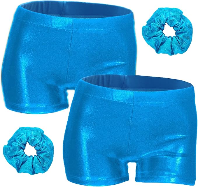 Aosva Little Big Girls' Sparkle Dance Tumbling Athletic Gymnastics Short 2-14Years