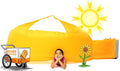 The Original Patented AirFort - Build A Fort in 30 Seconds, Inflatable Fort for Kids, Play Tent for 3-14 Years, A Playhouse Where Imagination Runs Wild, Fan not Included (Creamsicle Orange)