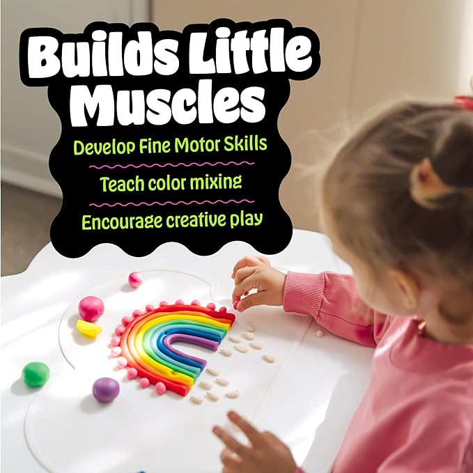 Hygloss Play Modeling Dough for Kids – Safe & Non-Toxic Sensory Dough for Arts and Crafts – 1 lb Tub – Play Clay for Toddler Activities, Preschool Classroom Must-Haves – Lime Green Color, Unscented