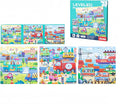 Magnetic Puzzles for Kids 4-6, Toddler Magnet Puzzles Travel Games for Kids Ages 3-5, Learning Toy Matching Games for Road Trip Car Activities, Valentine Gift for Kids Birthday Present (City)