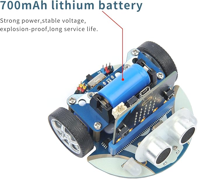 ELECFREAKS microbit Lithium Battery Pack for microbit Smart Cutebot Car