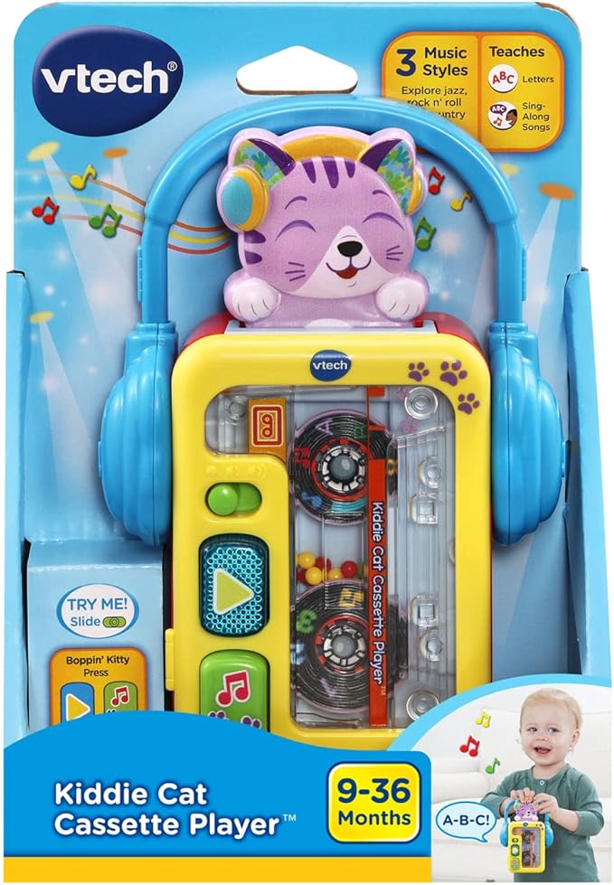 VTech Kiddie Cat Cassette Player