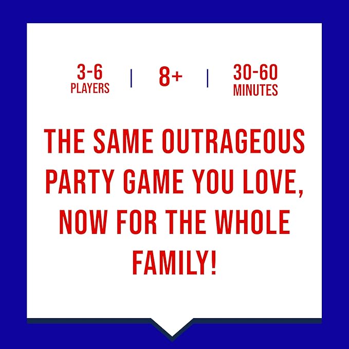 Never Have I Ever | Hilarious Family Card Game with Fun Questions & Crazy Stories | Perfect for Kids, Teens & Adults | Great for Game Nights & Parties | Includes “I Have” & “I Have Never” Paddles!
