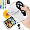 HP20 IPS Microscope for Kids: [3-in-1] [Easy and Fun] 2" Portable Handheld Microscope Miniscope, Pocket Mini Scope Educational Science Kit, Christmas Birthday Gifts for Kids, 32GB, White