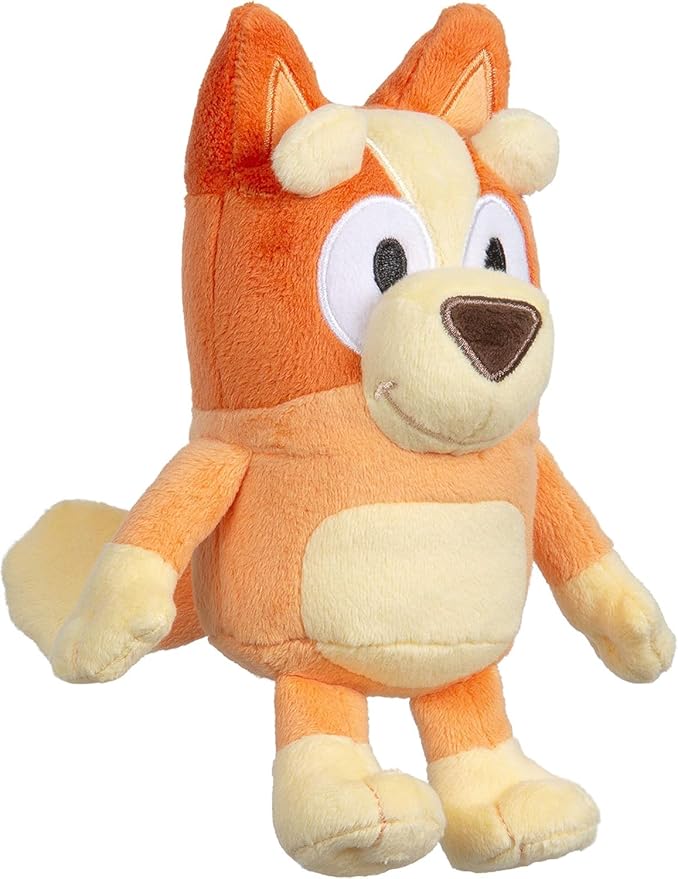 Bluey Bingo Plush Toys Bundle – Exclusive 2-Pack Soft Toys, Deluxe Fabric, Embroidered Detail, Plush Characters for Show Time or Story Time
