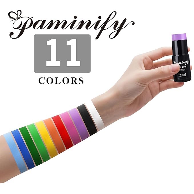 Royal Blue Face Paint Stick,Water-Based Navy Blue Body Paint Stick,Washable Body Paint for Avatar Smurf Mystique Clown Joker Halloween Makeup,Eye Black for Baseball Softball,1.06 OZ