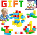 Magnetic Blocks 1.18 inch, Large Magnetic Cube Toy for Sensory STEM Education Preschool Magnet Toys for 3 4 5 6 Year Old Boys and Girls,Christmas Birthday Gifts for Kids Age 3+