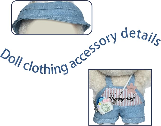 17cm Doll Clothes Set Fashion Doll Clohtes with Accessories of Doll Clothing Suitable for Various Outfits of Dolls (Style A)