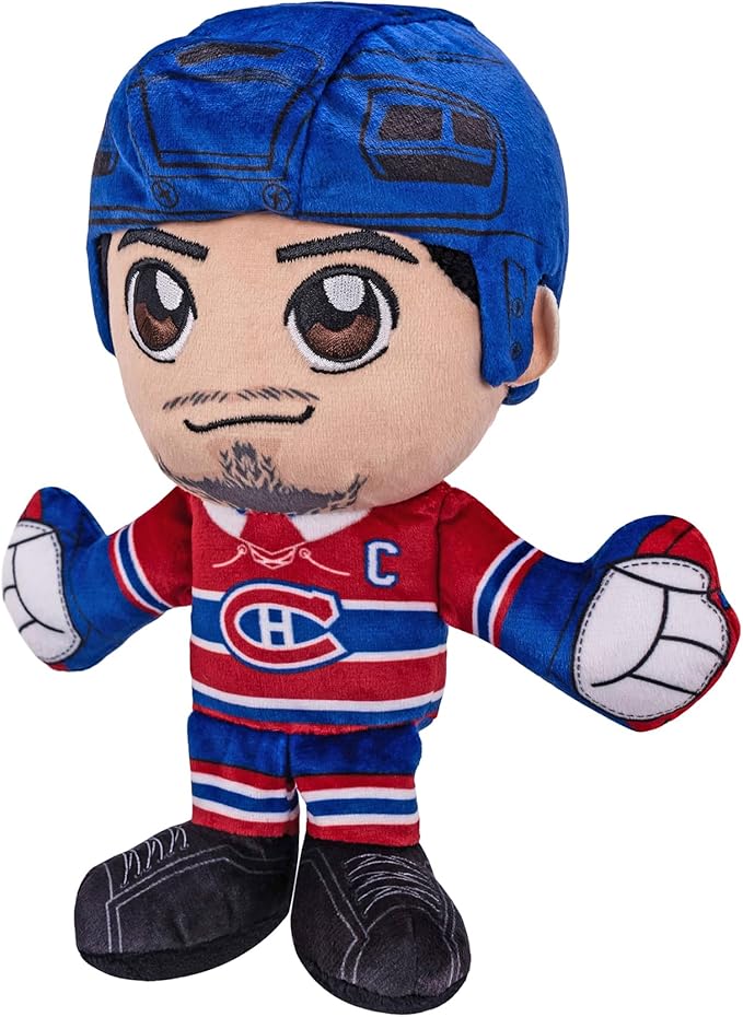 Bleacher Creatures Montreal Canadiens Nick Suzuki 8" NHL Kuricha Plush - Soft Chibi Inspired NHL Superstar