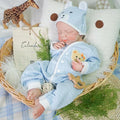 Reborn Baby Dolls Silicone Full Body 18.89in Weighted Real Life Closed-Eyes Boy Dolls Lifelike Newborn Baby Soft Body Flexible Limbs Not Vinyl