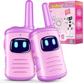 Kids Walkie Talkies Toys for Girls: Toys Walkie Talkies for Kids 2 Pack Christmas Birthday Gifts Stocking Stuffers for 3 4 5-7 Year Old Girls Grandkids Toy Age 4-5 6-8 Years Old Camping Purple