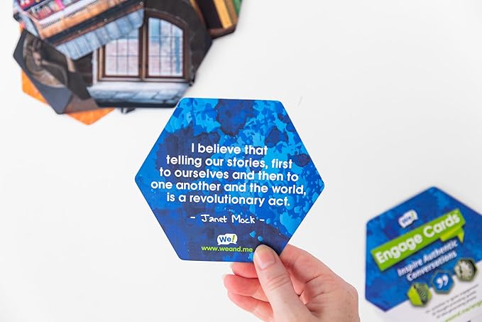We! Connection Toolkit – Conversation Starter, Icebreaker Card Games, and Communication Book Bundle – Ideal for Office Team Building, Group Connection Activities, and Educational Games for Adults