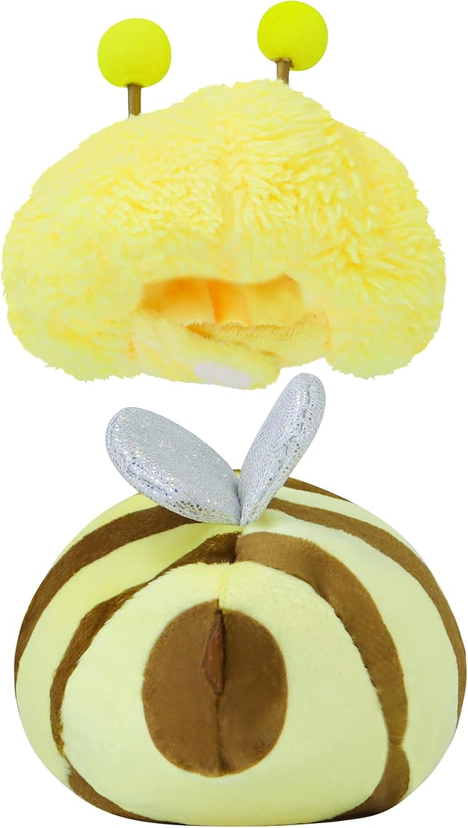 Cute Animal Fashion Set for 17cm Dolls, (Clothing Only, Doll Not Included) Clothing Accessories, Animal Camouflage Clothes, for Replacing Doll Clothes (Bee)