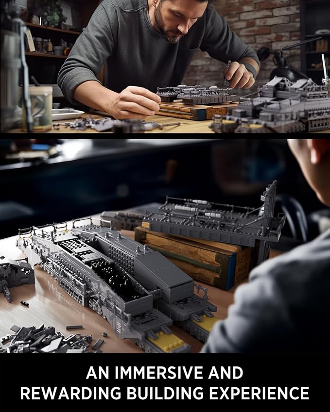 Nifeliz Dora, WW2 Classic Building Set, Collectible Military Model to Build and Display, Adult Gift Ideal for Military Enthusiasts (2,355 PCS, NF10240)