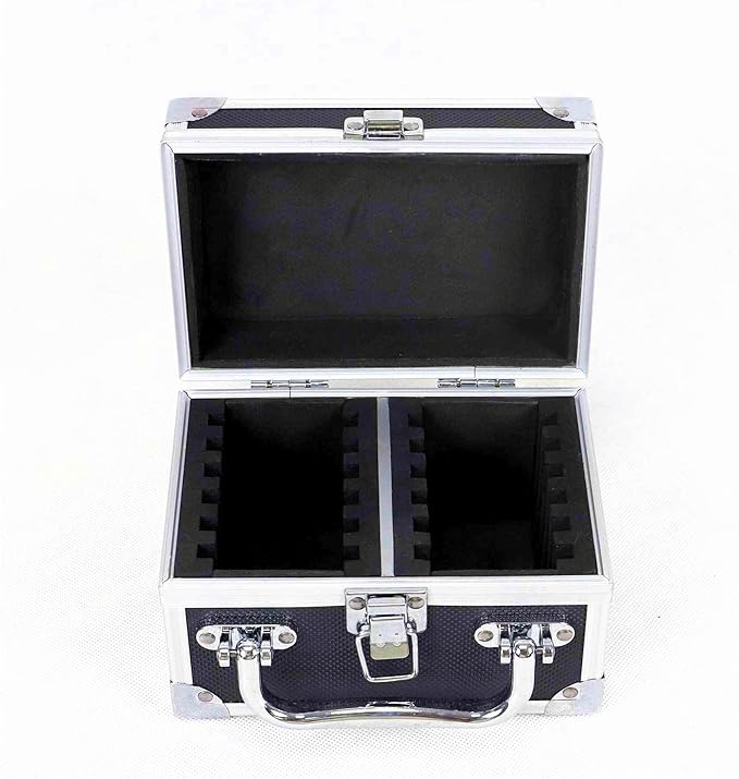 Ursae Minoris Elite Black Aluminum Box for 12 Certified or Certified-Style Coin Holders NGC, PCGS, ANACS, Elite, Lighthouse, BCW