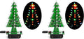 Gikfun Christmas Tree 3D Xmas Tree Led DIY Kits 7 Color Flash Circuit LED EK1697 (Pack of 2)