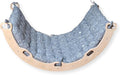 Climbing Arch | Montessori Rocker Arch | Arch with Cosy Pillow | Wooden Climbing Arch with Cushion | Wooden Climbing Arch and Rocker | Indoor Playground Cosy Cushion Rocker (Dino)