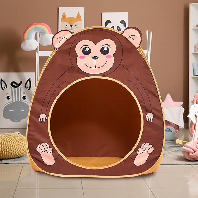 Kids Play Tent BOENBRO Pop Up Tent for Kids Foldable Play Tent Playhouse with Storage Bag Toddler Tents for Indoor and Outdoor Birthday Toy for Boys Girls