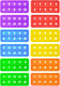 1-20 Ten Frame Popper, 12Pack Fidgets for Classroom, Quiet Sensory Toys Bubble Poppers, Pop for Counting Math, Focus Tools for Kids, Montessori Educational Toy Gift for Kindergarten
