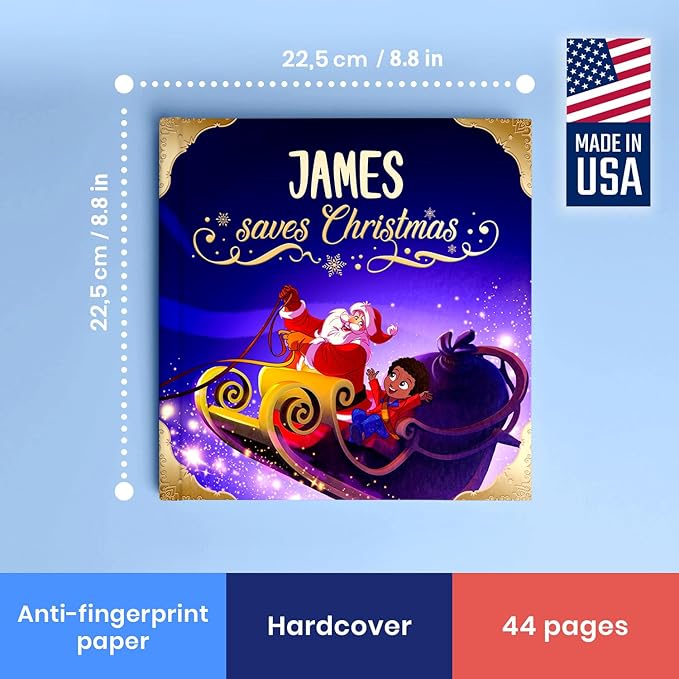 Christmas Book for Kids with Avatar and Name | Recordable Holiday Adventure | Teaches Solidarity and Generosity
