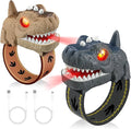 Dinosaur Walkie Talkies for Kids Rechargeable, Wrist Walkie Talkie with Flashlight, Outdoor Adventure Camping Toys, T-Rex Dino Toy Birthday Gifts for Boys Girls Age 4 5 6 7 8 9 10 Years Old