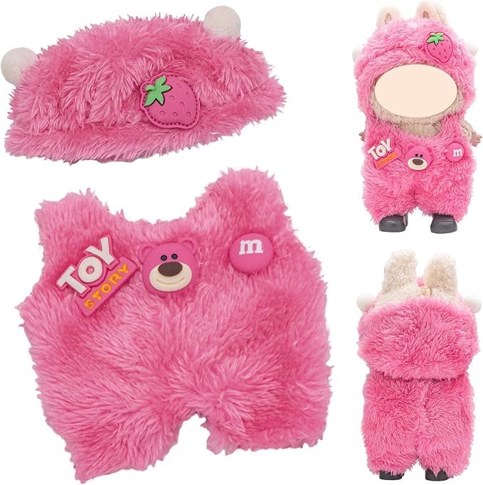 4 Pack—17cm Doll Clothes,Premium Doll Outfit with Accessories,Doll Princess Skirt,Cute Clothes Outfit for 17cm Dolls,End Dolls Fashion Clothing Set(No Dolls and Shoes) (Set N)