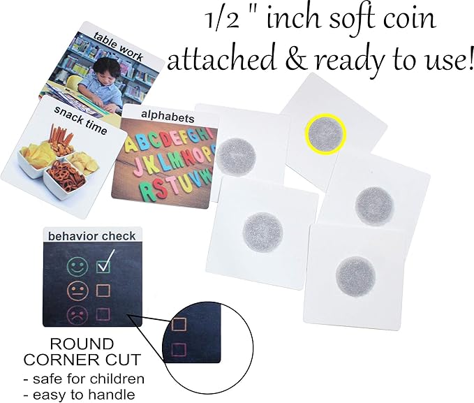 Smile4Autism Loose Visual Picture Cards, Receptive and Expressive Language, Speech Articulation Therapy, ASD, ADD, ADHD, Apraxia, & Stroke Patients