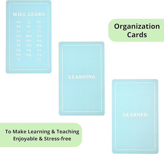 52 Alphabet Flashcards | 400 Sight Words | Ages 5-7 | 5 Boxes | Brainstrong 200 Premium Flashcards