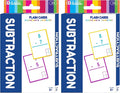 BAZIC Subtraction Flash Cards, Numbers Math Flashcards Game at School Home, Problem Solving (36/Pack), 2-Packs