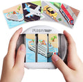 Rotating Puzzle for Kids 3 4 5 6 7 8 Year Old, 4 Puzzles in 1, Toddlers Travel, Car, Airplane, Road Trip Activities, Fine Motor Skills, Fidget, Gift for Boys & Girls Ages 3+ (Transportation)