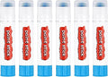 PATIKIL Tempera Paint Sticks, 6 Pcs Solid Tempera Paints Sticks Washable Bulk Markers Pen Quick Drying for Artists Beginners Art Supplies, Sky Blue