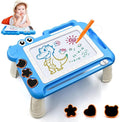AiTuiTui Magnetic Drawing Board Toddler Toys with Legs for Girls Boys, Color Sketch Writing Scribble Doodle Pad Travel Games, Educational Learning Kids Toys for Toddlers Birthday (Blue)