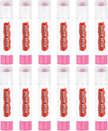 PATIKIL Tempera Paint Sticks, 12 Pcs Solid Tempera Paints Sticks Washable Bulk Markers Pen Quick Drying for Artists Beginners Art Supplies, Light Pink