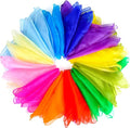 NEBURORA Juggling Scarves Square Colorful Play Scarve for Dance Magic Tricks Performance Props Scarf Accessories 12 Colors