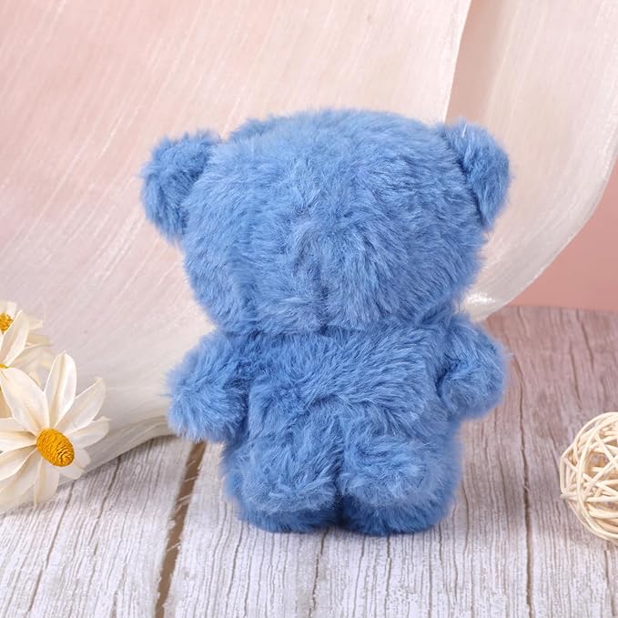 Cute Clothes Outfit for 17cm Doll, Adorable Dolls Outfits,Dress Set for Accessories, Fashion Chic Figure Clothes Set (No Figure,Blue)