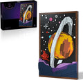 Givenni Art Planetary Exploration Space Building kit, Building Set for Adults, Gift Idea for Sci-Fi and Astronomy Lovers to Build and Hang or Display Freestanding, Home Décor Ideas for Living Room.