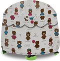 Kids Water Table Cover Fit Little Tikes Fish 'n Splash Water Table, Waterproof Dust Proof Outdoor Toys -Cover only,34"Dx20"H (Bear)
