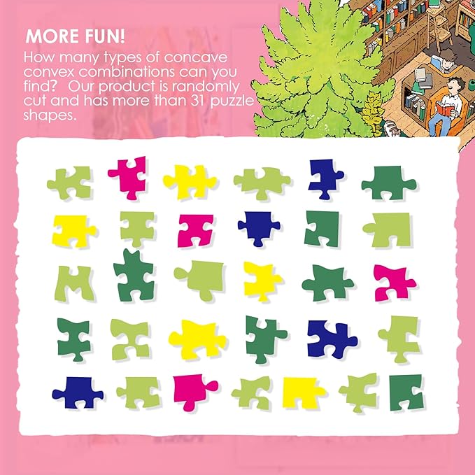 MOMIBOOK Puzzles for Adults 1000 Pieces Jigsaw Puzzles of Dog Cat Soft Hug, Touch Film Painting Image Difficult Challenging Hard Impossible Puzzle Unique Funny Party Christmas Birthday Gifts