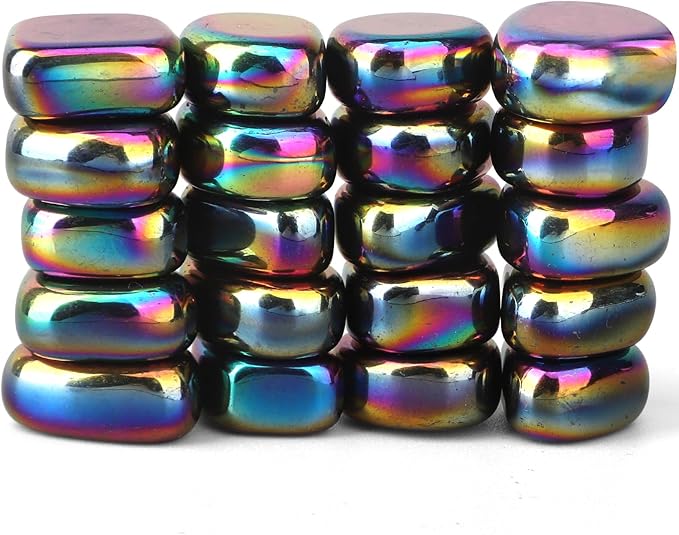 Cool Fidget Toy Fridge Magnets Rocks,Science Kit Magnet DIY Alphabet Number, Magnetic Hematite Stones Gift, Magnet Ferrite Putty Desk Toy for Adults(24PCS)