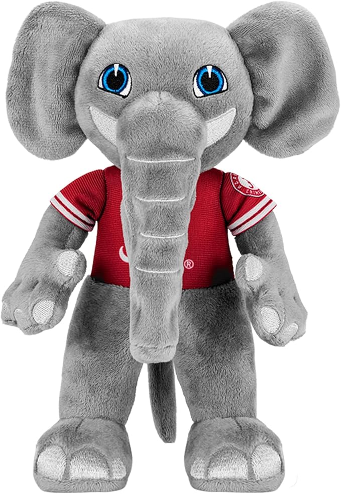 Bleacher Creatures Alabama Crimson Tide Al The Elephant 10" Mascot Plush Figures